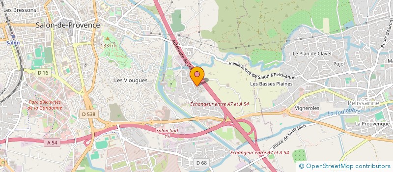 localisation de l'entreprise SCI MALUSECO  SALON-DE-PROVENCE