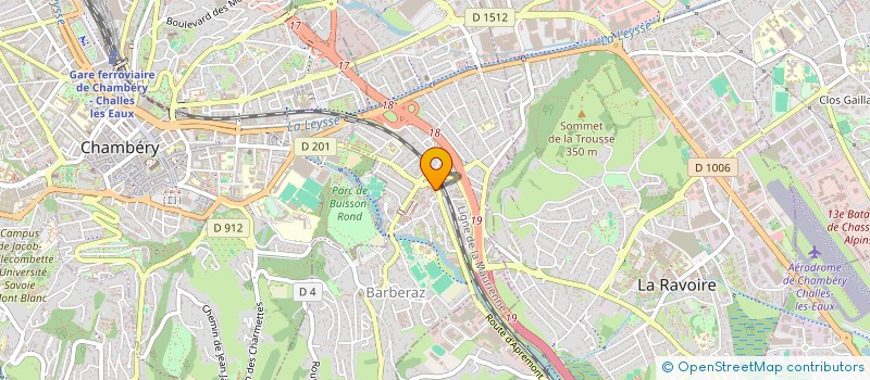 localisation de l'entreprise SCI MALVELLE  BARBERAZ