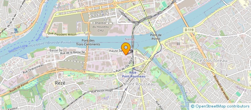 localisation de l'entreprise SCI MALVILLE ACACIAS  REZE