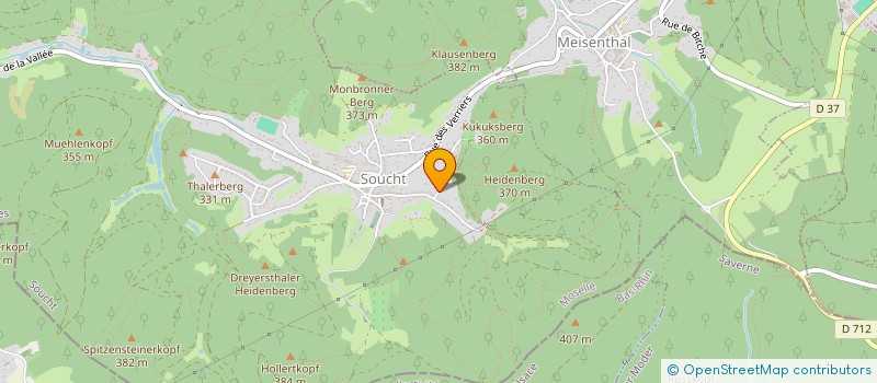 localisation de l'entreprise SCI MALVINA  SOUCHT