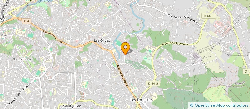 localisation de l'entreprise SCI MALVINA FAMILY  MARSEILLE