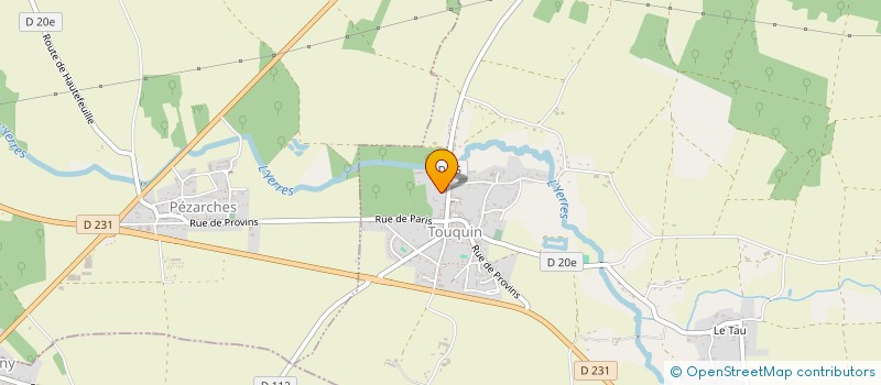 localisation de l'entreprise SCI MALVOISINE  TOUQUIN