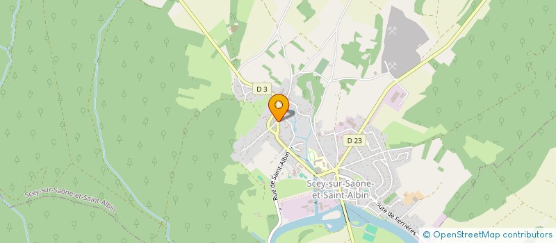 localisation de l'entreprise SCI MALYEN  TRAVES