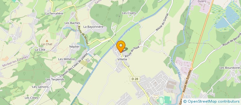 localisation de l'entreprise SCI MALYRK  SAINT-LAURENT-DU-PONT