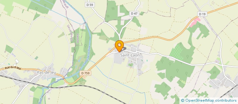 localisation de l'entreprise SCI MALYSSE  SAINT-LAON