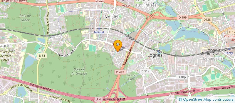 localisation de l'entreprise SCI MALZET à LOGNES