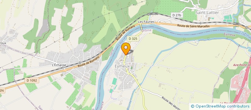 localisation de l'entreprise SCI MAM  EYMEUX