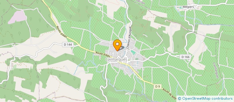 localisation de l'entreprise SCI MAM  CAVILLARGUES