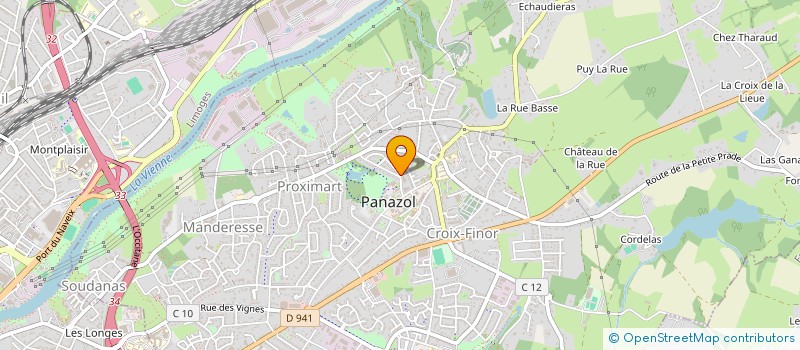 localisation de l'entreprise SCI MAM à PANAZOL