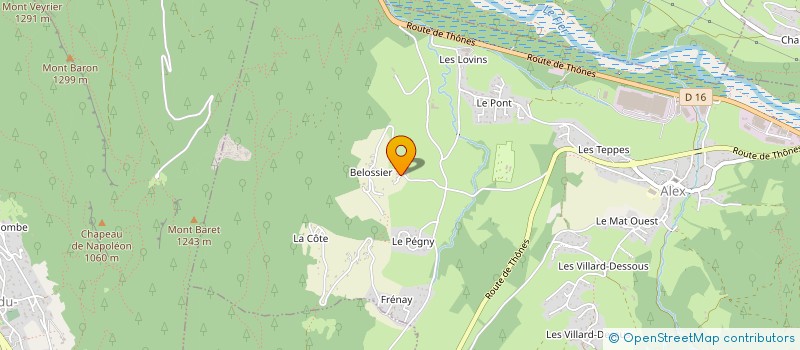 localisation de l'entreprise SCI MAM'S  ALEX