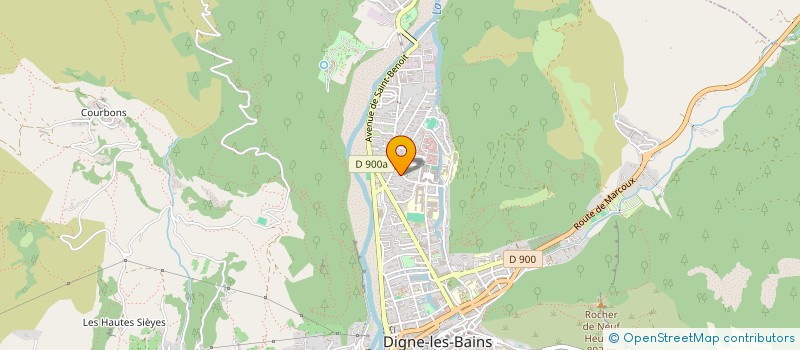 localisation de l'entreprise SCI MAMA à DIGNE-LES-BAINS