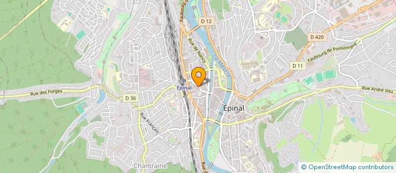 localisation de l'entreprise SCI MAMA EL PAFLO à EPINAL