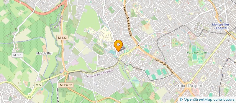 localisation de l'entreprise SCI MAMA'ND CO à MONTPELLIER