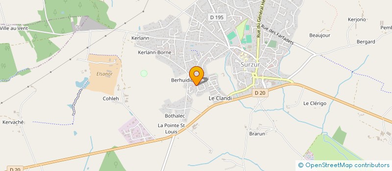 localisation de l'entreprise SCI MAMACO  SURZUR