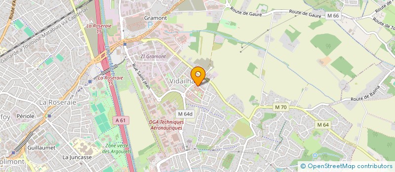 localisation de l'entreprise SCI MAMAF  BALMA