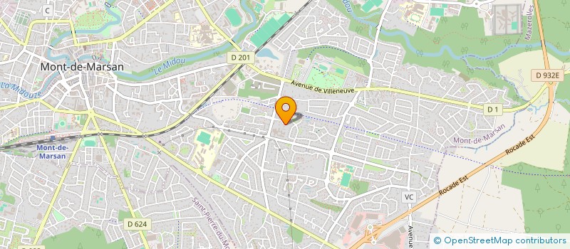 localisation de l'entreprise SCI MAMAJE à MONT-DE-MARSAN
