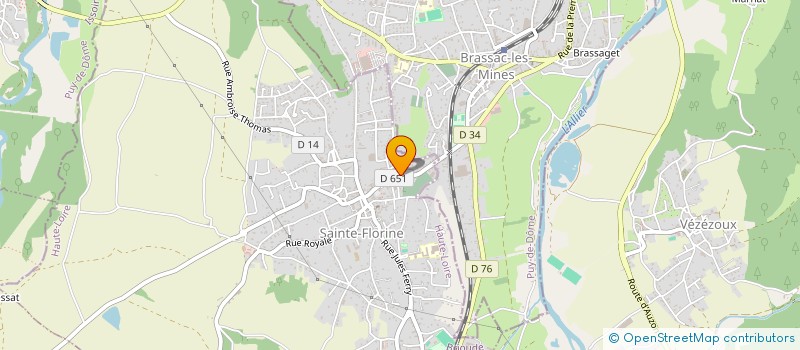 localisation de l'entreprise SCI MAMALOU  SAINTE-FLORINE