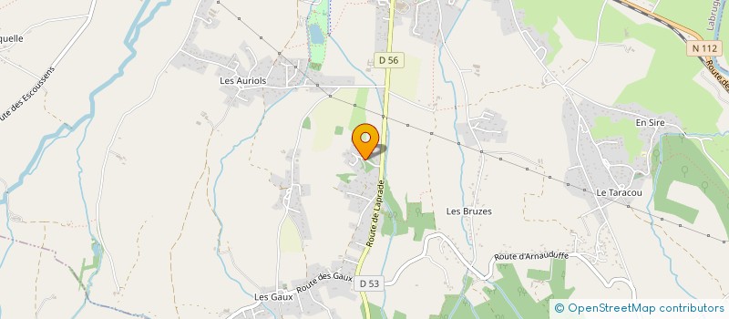 localisation de l'entreprise SCI MAMALOU  LABRUGUIERE