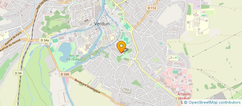 localisation de l'entreprise SCI MAMAN à VERDUN