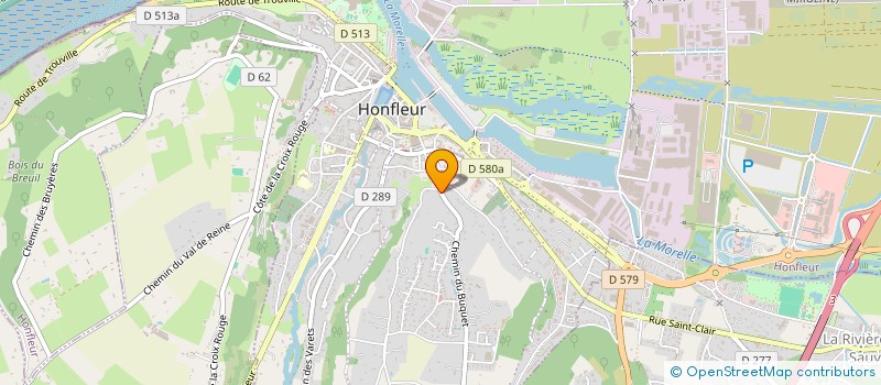 localisation de l'entreprise SCI MAMASSAN à HONFLEUR