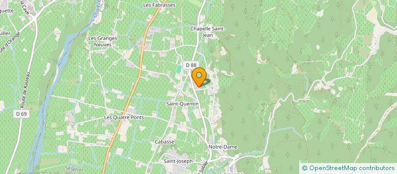 localisation de l'entreprise SCI MAMATHO  SAINT-MARCELIN-LES-VAISON