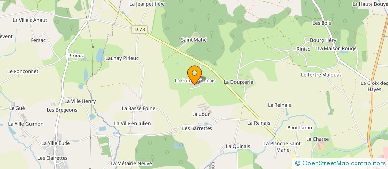 localisation de l'entreprise SCI MAMATY  COMBOURG