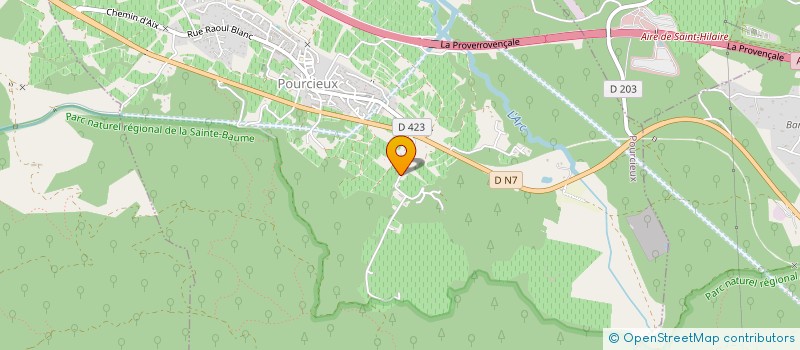 localisation de l'entreprise SCI MAME  POURCIEUX