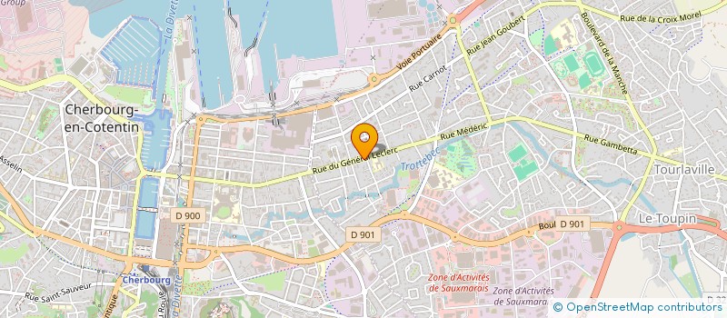 localisation de l'entreprise SCI MAME  CHERBOURG-EN-COTENTIN