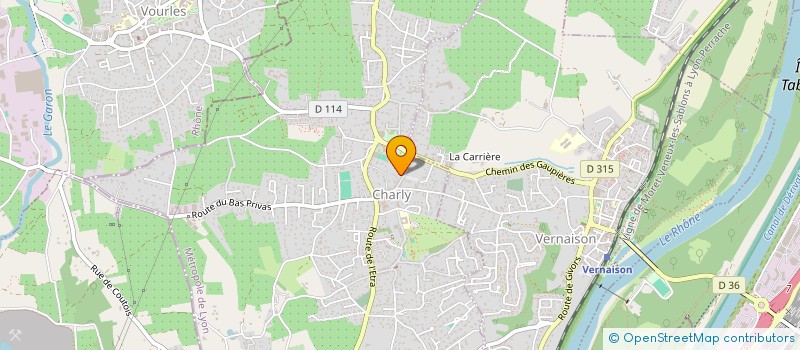 localisation de l'entreprise SCI MAMEE  CHARLY