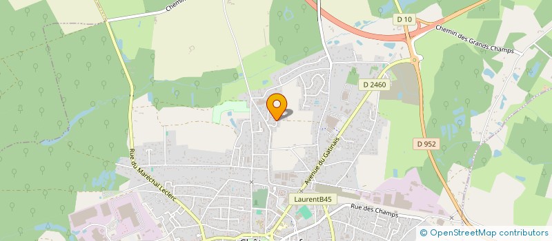 localisation de l'entreprise SCI MAMERTINE à CHATEAUNEUF-SUR-LOIRE