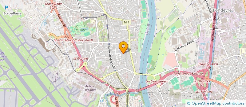 localisation de l'entreprise SCI MAMETTE  BLAGNAC