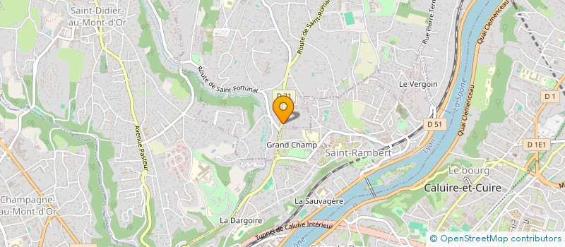 localisation de l'entreprise SCI MAMETTE  SAINT-CYR-AU-MONT-D'OR