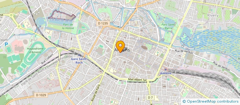 localisation de l'entreprise SCI MAMF2 à AMIENS