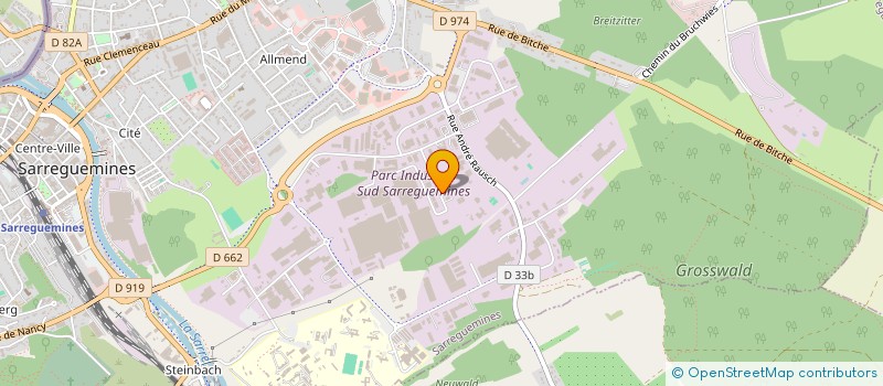 localisation de l'entreprise SCI MAMI IMMOBILIER à SARREGUEMINES
