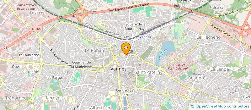 localisation de l'entreprise SCI MAMICHE à VANNES