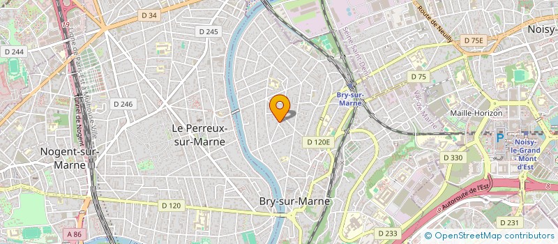 localisation de l'entreprise SCI MAMIDIROLO  BRY-SUR-MARNE