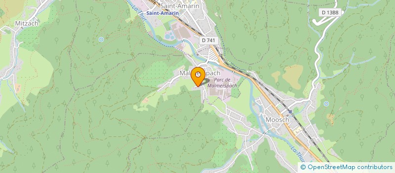 localisation de l'entreprise SCI MAMIDOM  MALMERSPACH