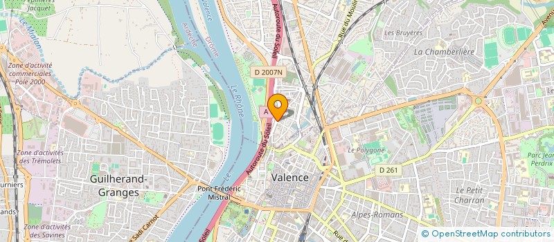 localisation de l'entreprise SCI MAMIE  BOURG-LES-VALENCE