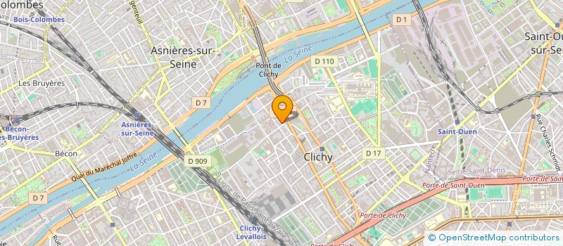 localisation de l'entreprise SCI MAMIE CLICHY à CLICHY