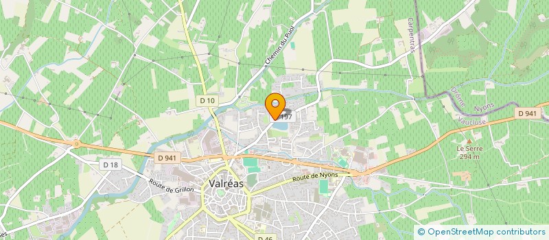 localisation de l'entreprise SCI MAMIE SUZE à VALREAS