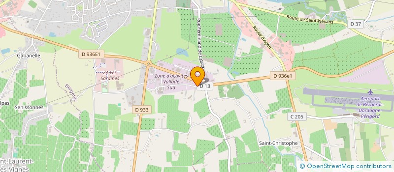 localisation de l'entreprise SCI MAMIEN à BERGERAC