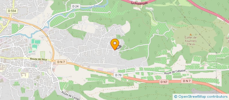 localisation de l'entreprise SCI MAMIJU à BRIGNOLES