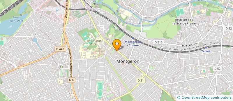 localisation de l'entreprise SCI MAMIKA à MONTGERON