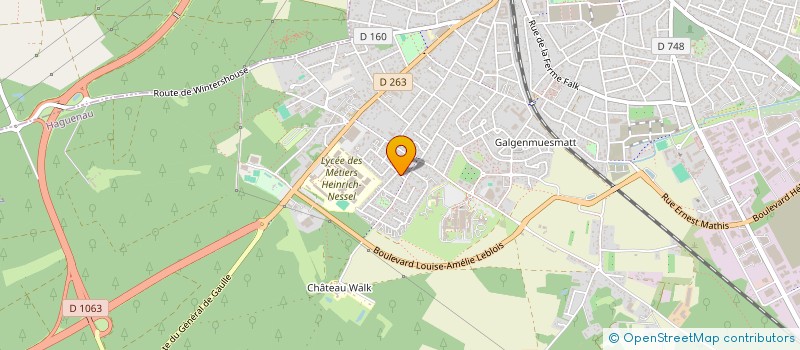 localisation de l'entreprise SCI MAMIMAEL  HAGUENAU