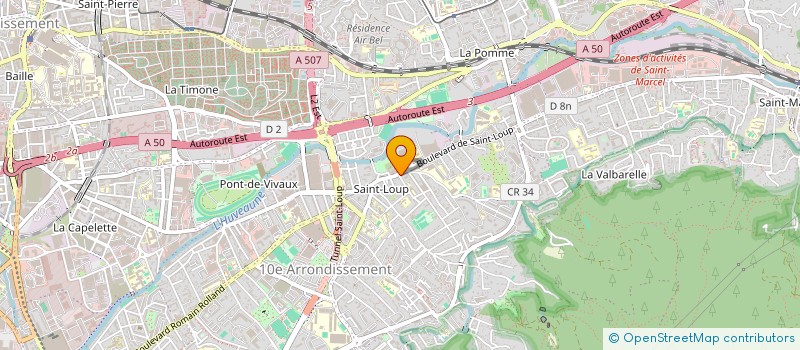 localisation de l'entreprise SCI MAMINA à MARSEILLE