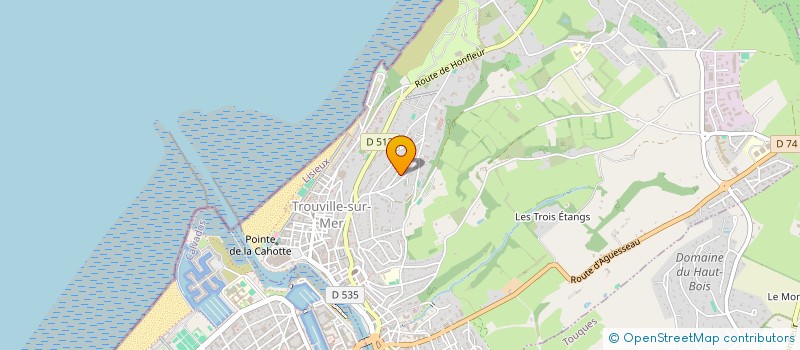 localisation de l'entreprise SCI MAMINETTE à TROUVILLE-SUR-MER