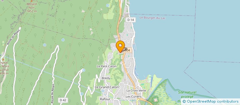 localisation de l'entreprise SCI MAMINETTE  LE BOURGET-DU-LAC