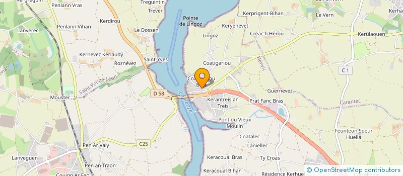 localisation de l'entreprise SCI MAMINOU  HENVIC