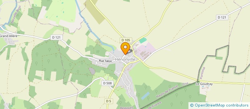 localisation de l'entreprise SCI MAMIROSTAN  HENONVILLE