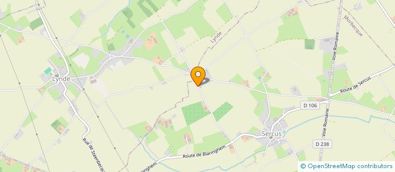 localisation de l'entreprise SCI MAMITA  SERCUS